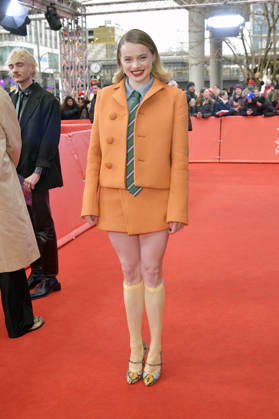 Luna Wedler bei der Premiere des Kinofilms Allegro Pastell auf der Berlinale 2026 76. Internationale Filmfestspiele Berlin im Zoo Palast. Berlin, 14.02.2026