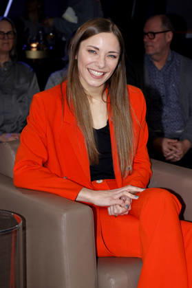 Carolin von der Groeben bei der Aufzeichnung der NDR Talk Show im NDR Fernsehstudio Lokstedt. Hamburg, 13.02.2026