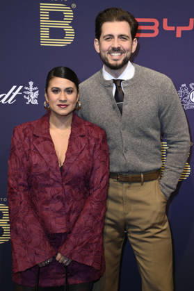 Steffi Brungs und Christian Wackert bei der Place To B Party by BILD & Constantin Film im Rahmen der Berlinale 2026 im Restaurant Borchardt. Berlin, 14.02.2026