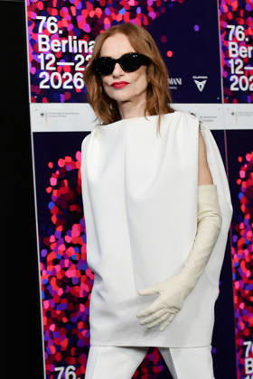 Isabelle Huppert at the press conference for The Blood Countess during the 76th Berlinale International Film Festival Berlin 2026 , February 16, 2026 Romain Doucelin Bestimage Press conference at the Die Blutgräfin The Blood Countess during the 76th Berlinale International Film Festival Berlin at Grand Hyatt Hotel on February 16, 2026 in Berlin, Germany Berlin Allemagne  Copyright: xRomainxDoucelinx xBestimagexRomainxDoucelinx xBestimagex