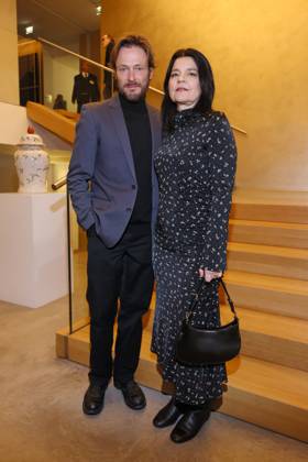 Berlin, Verleihung Ordre national de la Legion d honneur Ordre national de la LŽgion dÕhonneur Andreas Pietschmann, Jasmin Tabatabai Verleihung des âOrdre national de la LŽgion dÕhonneurÕ 2026, Französische Botschaft Berlin, Datum: 16.02.2026 Copyright: xEventpress Kratschx