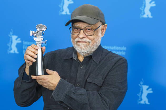Haile Gerima beim Berlinale Kamera Photocall auf der Berlinale 2026 76. Internationale Filmfestspiele Berlin im Hotel Grand Hyatt. Berlin, 17.02.2026