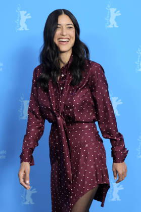 Julia Jones beim Photocall zum Kinofilm The Weight auf der Berlinale 2026 76. Internationale Filmfestspiele Berlin im Hotel Grand Hyatt. Berlin, 17.02.2026
