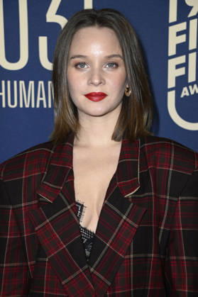 Sonja Gerhardt beim 99Fire Films Award während der Berlinale 2026 in der Astor Film Lounge. Berlin, 19.02.2026