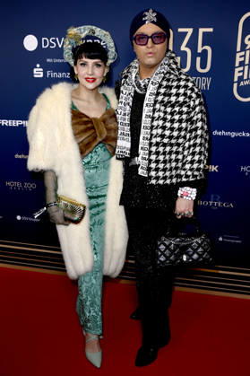 Pauline Stolze und Julian F.M. Stoeckel beim 99Fire Films Award während der Berlinale 2026 in der Astor Film Lounge. Berlin, 19.02.2026