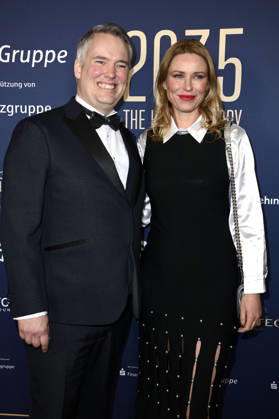 Spencer Chaplin und Kiera Chaplin beim 99Fire Films Award während der Berlinale 2026 in der Astor Film Lounge. Berlin, 19.02.2026