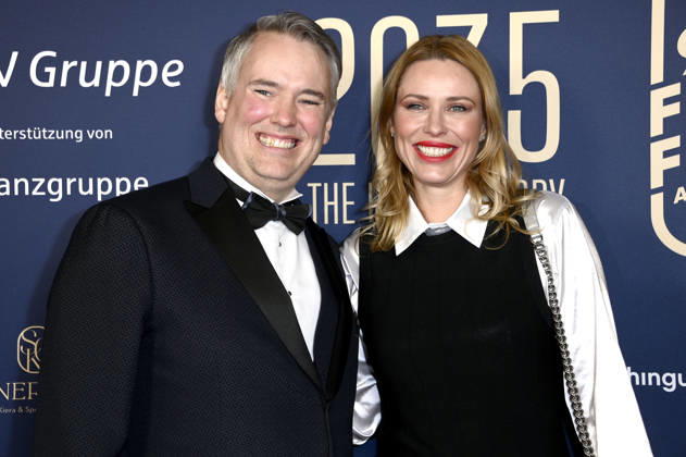 Spencer Chaplin und Kiera Chaplin beim 99Fire Films Award während der Berlinale 2026 in der Astor Film Lounge. Berlin, 19.02.2026