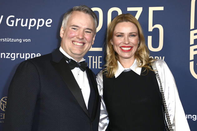 Spencer Chaplin und Kiera Chaplin beim 99Fire Films Award während der Berlinale 2026 in der Astor Film Lounge. Berlin, 19.02.2026
