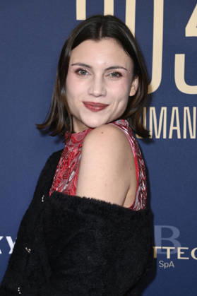 Rachel Degen beim 99Fire Films Award während der Berlinale 2026 in der Astor Film Lounge. Berlin, 19.02.2026