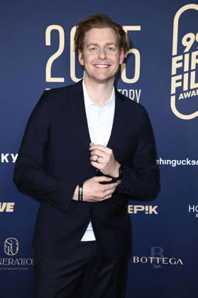 Johannes Heinrichs beim 99Fire Films Award während der Berlinale 2026 in der Astor Film Lounge. Berlin, 19.02.2026