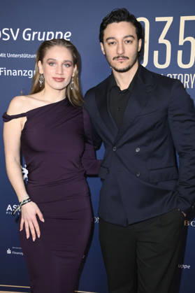Alessia Mazzola und Mehmet Daloglu beim 99Fire Films Award während der Berlinale 2026 in der Astor Film Lounge. Berlin, 19.02.2026