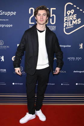Alessandro Schuster beim 99Fire Films Award während der Berlinale 2026 in der Astor Film Lounge. Berlin, 19.02.2026