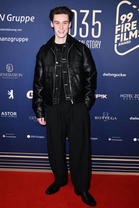 Mike Leon Lichtenberg beim 99Fire Films Award während der Berlinale 2026 in der Astor Film Lounge. Berlin, 19.02.2026