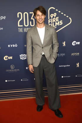 Arne-Carlos Böttcher beim 99Fire Films Award während der Berlinale 2026 in der Astor Film Lounge. Berlin, 19.02.2026