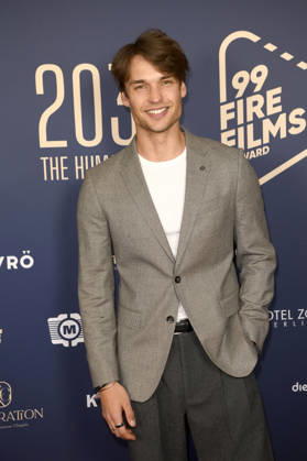 Arne-Carlos Böttcher beim 99Fire Films Award während der Berlinale 2026 in der Astor Film Lounge. Berlin, 19.02.2026