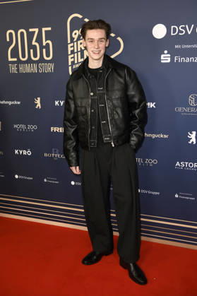 Mike Leon Lichtenberg beim 99Fire Films Award während der Berlinale 2026 in der Astor Film Lounge. Berlin, 19.02.2026