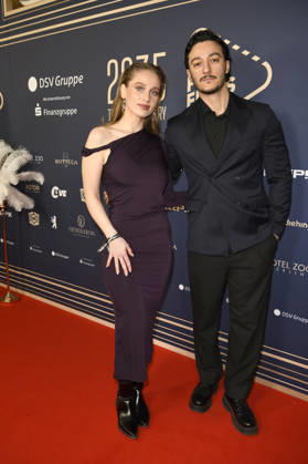 Alessia Mazzola und Mehmet Daloglu beim 99Fire Films Award während der Berlinale 2026 in der Astor Film Lounge. Berlin, 19.02.2026
