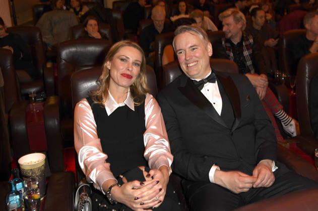 Kiera Chaplin und Spencer Chaplin beim 99Fire Films Award während der Berlinale 2026 in der Astor Film Lounge. Berlin, 19.02.2026