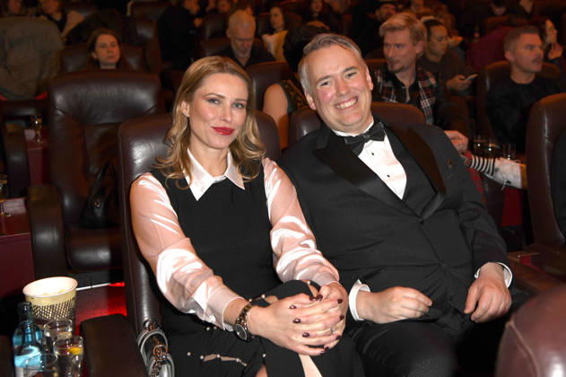 Kiera Chaplin und Spencer Chaplin beim 99Fire Films Award während der Berlinale 2026 in der Astor Film Lounge. Berlin, 19.02.2026