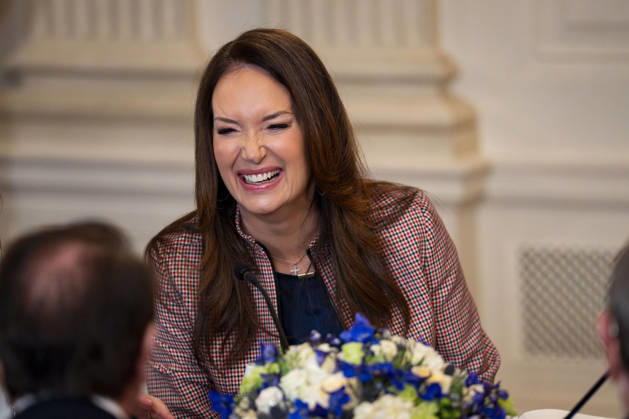 Secretary of Agriculture Brooke Rollins attends a Governors Working Breakfast in the State Dining Room of the White House in Washington, DC on Friday, February 20, 2026. The traditionally bipartisan annual meeting between the President and governors has been highlighted by Trump s comments about certain Democratic governors and The National Governors Association s (NGA) announcement it would no longer facilitate the meeting amid the conflict. WAP20260220194 BONNIExCASH