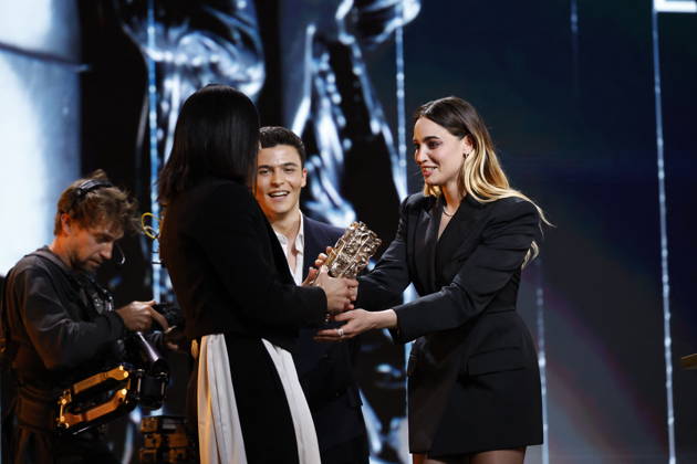 51st Cesar Ceremony Nadia Melliti with the Best Rising Star Cesar Award for the Movie ‘La Petite Dernière’ during 51st Cesar Film Awards held at l Olympia on February 26, 2026, in Paris, France. Photo by Nasser Berzane ABACAPRESS.COM Paris France  Copyright: xBerzanexNasser ABACAx