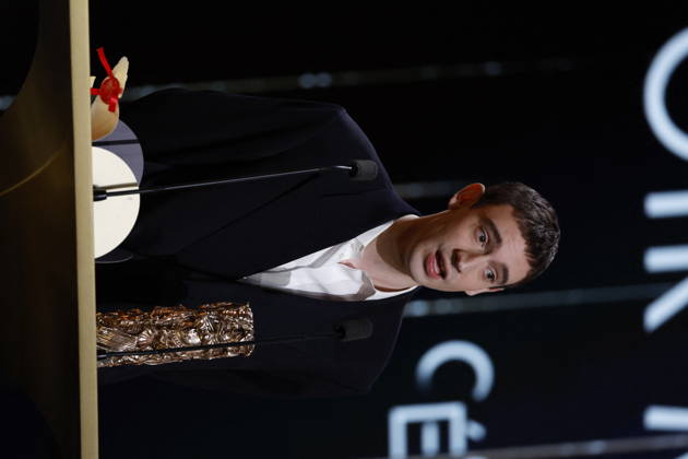 51st Cesar Ceremony Théodore Pellerin with the Best Rising Star Cesar Award for Movie ‘Nino’ during 51st Cesar Film Awards held at l Olympia on February 26, 2026, in Paris, France. Photo by Nasser Berzane ABACAPRESS.COM Paris France  Copyright: xBerzanexNasser ABACAx
