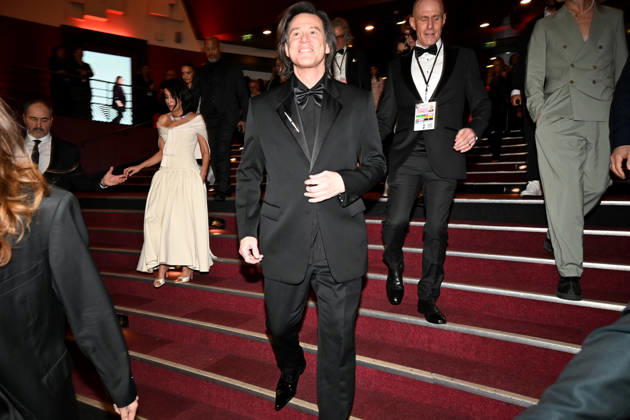 51eme Cérémonie des Cesar Arrivée de Jim Carrey qui va recevoir un cesar dhonneur American actor Jim Carrey is arriving at Olympia Hall for 51st Cesar ceremony who will honored him for his carreer 453477 2026 02 26 Carrey, Jim  Copyright: xSergexArnalx xStarfacex STAR_453477_002