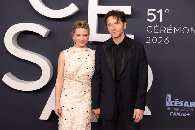 51st Cesar Ceremony - Arrivals Mélanie Thierry and Raphael Haroche arrive at the 51st Cesar Film Awards held at l Olympia on February 26, 2026, in Paris, France. Photo by Jerome Domine ABACAPRESS.COM Paris France  Copyright: xDominexJerome ABACAx