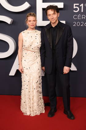 51st Cesar Ceremony - Arrivals Mélanie Thierry and Raphael Haroche arrive at the 51st Cesar Film Awards held at l Olympia on February 26, 2026, in Paris, France. Photo by Jerome Domine ABACAPRESS.COM Paris France  Copyright: xDominexJerome ABACAx
