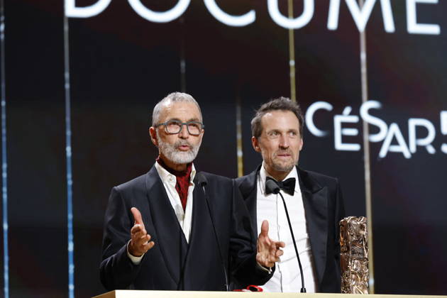 51st Cesar Ceremony Vincent Munier, Simon Munier and Michel Munier during the 51st Cesar Film Awards held at l Olympia on February 26, 2026, in Paris, France. Photo by Nasser Berzane ABACAPRESS.COM Paris France  Copyright: xBerzanexNasser ABACAx