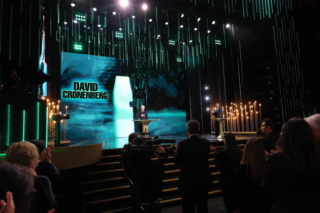 51st Cesar Ceremony David Cronenberg during the 51st Cesar Film Awards held at l Olympia on February 26, 2026, in Paris, France. Photo by Nasser Berzane ABACAPRESS.COM Paris France  Copyright: xBerzanexNasser ABACAx