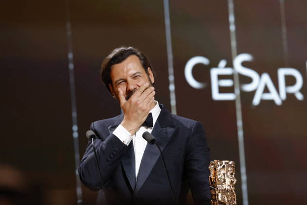 51st Cesar Ceremony Laurent Lafitte with the Best Actor Cesar Award for Movie La Plus Riche Du Monde during the 51st Cesar Film Awards held at l Olympia on February 26, 2026, in Paris, France. Photo by Nasser Berzane ABACAPRESS.COM Paris France  Copyright: xBerzanexNasser ABACAx