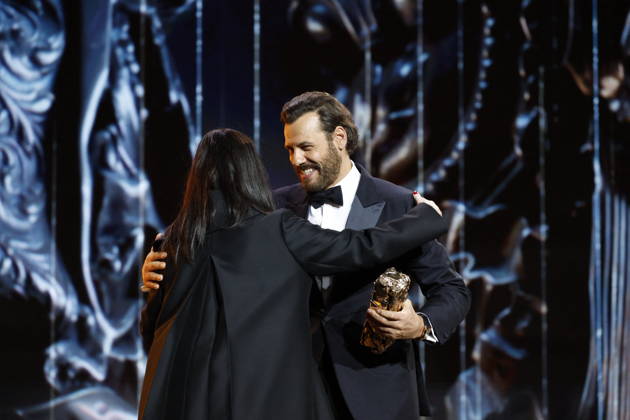 51st Cesar Ceremony Laurent Lafitte with the Best Actor Cesar Award for Movie La Plus Riche Du Monde during 51st Cesar Film Awards held at l Olympia on February 26, 2026, in Paris, France. Photo by Nasser Berzane ABACAPRESS.COM Paris France  Copyright: xBerzanexNasser ABACAx