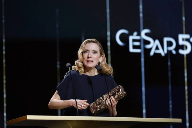 51st Cesar Ceremony Léa Drucker with the Best Actress Cesar Award for Movie Dossier 137 during the 51st Cesar Film Awards held at l Olympia on February 26, 2026, in Paris, France. Photo by Nasser Berzane ABACAPRESS.COM Paris France  Copyright: xBerzanexNasser ABACAx
