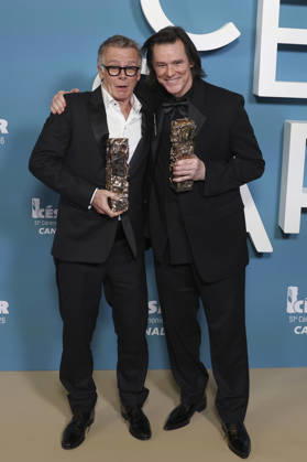 CELEBRITES : 51eme cÃ rÃ monie des CÃ sar du cinÃ ma - 26 02 2026 Franck Dubosc et Jim Carrey ParisFrance  Copyright: xMichaelxBaucherx
