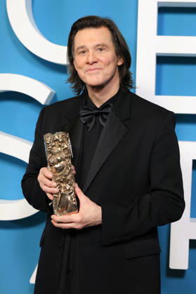51st Cesar Ceremony Press Room Jim Carrey poses with the Honorary Cesar Award during the 51st Cesar Film Awards held at l Olympia on February 26, 2026, in Paris, France. Photo by Jerome Domine ABACAPRESS.COM Paris France  Copyright: xDominexJerome ABACAx