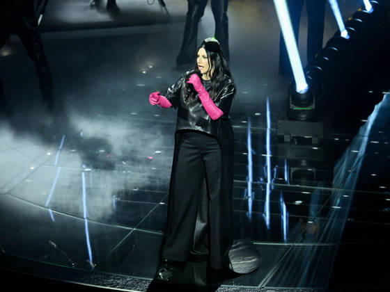 Sanremo, 76th Italian Song Festival. Fourth Night. Pictured: Laura Pausini Copyright: xMaurizioxD Avanzox xipa-agency.netx xPoolxSanremox02x IPA_Agency_IPA72117355
