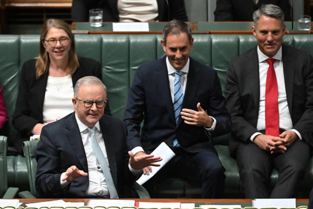QUESTION TIME, Australian Prime Minister Anthony Albanese speaks during Question Time in the House of Representatives at Parliament House in Canberra, Wednesday, March 2, 2026. ( NO ARCHIVING CANBERRA AUSTRALIAN CAPITAL TERRITORY AUSTRALIA Copyright: xLUKASxCOCHx 20260302112413715184