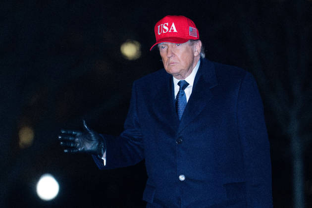 Donald Trump Returns to White House United States President Donald J Trump returns to the White House in Washington, DC, USA, on Sunday, March 1, 2026. CAP MPI RS RS MPI Washington District of Columbia United States Copyright: xRS MPI CapitalxPicturesx