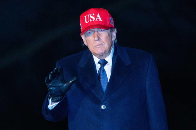 Donald Trump Returns to White House United States President Donald J Trump returns to the White House in Washington, DC, USA, on Sunday, March 1, 2026. CAP MPI RS RS MPI Washington District of Columbia United States Copyright: xRS MPI CapitalxPicturesx
