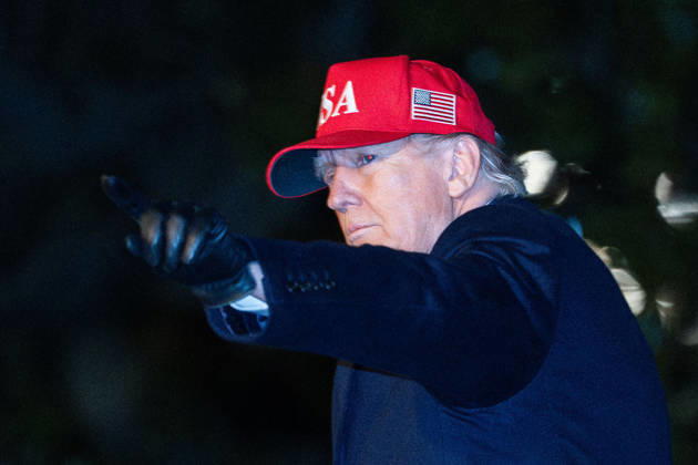 Donald Trump Returns to White House United States President Donald J Trump returns to the White House in Washington, DC, USA, on Sunday, March 1, 2026. CAP MPI RS RS MPI Washington District of Columbia United States Copyright: xRS MPI CapitalxPicturesx