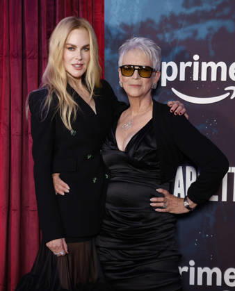 Nicole Kidman and Jamie Lee Curtis arrive on the red carpet at Prime Video s Scarpetta New York Premiere at Regal Union Square on Tuesday, March 3, 2026 in New York City.  NYP20260303201 JOHNxANGELILLO