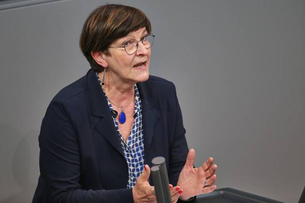 Berlin, Deutschland, 05.03.2026: Deutscher Bundestag: 62. Bundestagssitzung: Saskia Esken, SPD Copyright: xdtsxNachrichtenagenturx dts_109660
