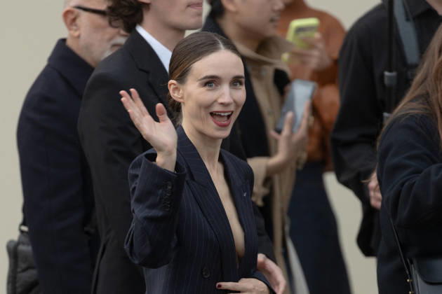 PFW Givenchy Outside Arrivals NB Rooney Mara arrived at the Givenchy Womenswear Fall Winter 2026-2027 show as part of Paris Fashion Week on March 06, 2026 in Paris, France. Photo by Nasser Berzane ABACAPRESS.COM Paris France  Copyright: xBerzanexNasser ABACAx