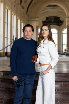 Vito Schnabel, Helena Althof at the Front Row at the Gabriela Hearst Fashion Show Ready to Wear Collection Fall Winter 2026 2027 during Paris Fashion Week PFW , at the Petit Palais, in Paris, France, March 9, 2026 Jeremy Melloul Bestimage Front Row at the Gabriela Hearst Fashion Show Ready to Wear Collection Fall Winter 2026 2027 during Paris Fashion Week on March 09, 2026  Copyright: xJeremyxMelloulx xBestimagexJeremyxMelloulx xBestimagex