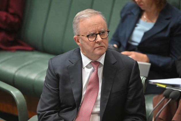 QUESTION TIME, Prime Minister Anthony Albanese during Question Time in the House of Representatives at Parliament House in Canberra, Tuesday, March 10, 2026. ( NO ARCHIVING CANBERRA AUSTRALIAN CAPITAL TERRITORY AUSTRALIA Copyright: xMICKxTSIKASx 20260310196531614169