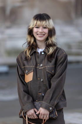 PFW Louis Vuitton Arrivals NB Alysa Liu arrived at the Louis Vuitton Womenswear Fall Winter 2026-2027 show as part of Paris Fashion Week on March 10, 2026 in Paris, France. Photo by Nasser Berzane ABACAPRESS.COM Paris France  Copyright: xBerzanexNasser ABACAx
