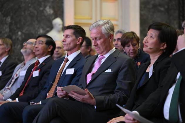 King Philippe Presents 2026 Solvay Prize BRUSSELS, BELGIUM - MARCH 10: King Philippe of Belgium pictured during the 2026 Ernest Solvay Prize ceremony on March 10, 2026 in Brussels, Belgium, 10 03 2026 Brussels Belgium  Copyright: xPhilipxReynaersx