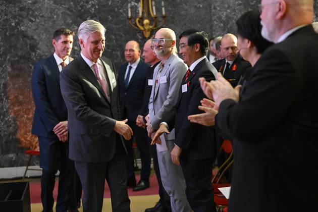 King Philippe Presents 2026 Solvay Prize BRUSSELS, BELGIUM - MARCH 10: King Philippe of Belgium pictured during the 2026 Ernest Solvay Prize ceremony on March 10, 2026 in Brussels, Belgium, 10 03 2026 Brussels Belgium  Copyright: xPhilipxReynaersx