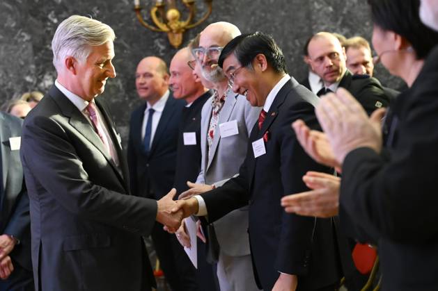 King Philippe Presents 2026 Solvay Prize BRUSSELS, BELGIUM - MARCH 10: King Philippe of Belgium pictured during the 2026 Ernest Solvay Prize ceremony on March 10, 2026 in Brussels, Belgium, 10 03 2026 Brussels Belgium  Copyright: xPhilipxReynaersx